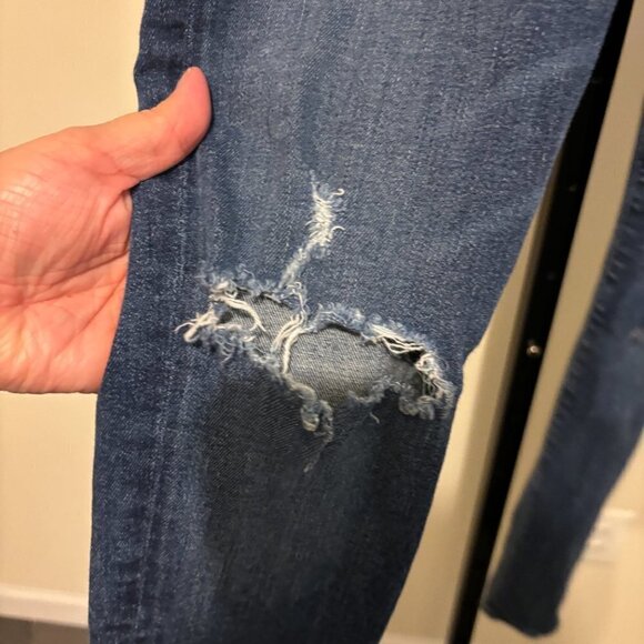 AGOLDE Sophie High Rise Skinny Distressed Jeans - Picture 5 of 12